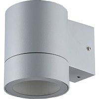 Светильник накладной Ecola 8003A 1хGX53 220В 10Вт Цилиндр IP65 Серый матовый картинка 